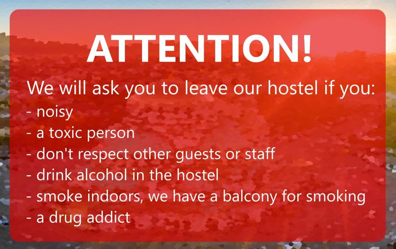 "No Party & Many Rules" Hostel N1 Sofia Bagian luar foto